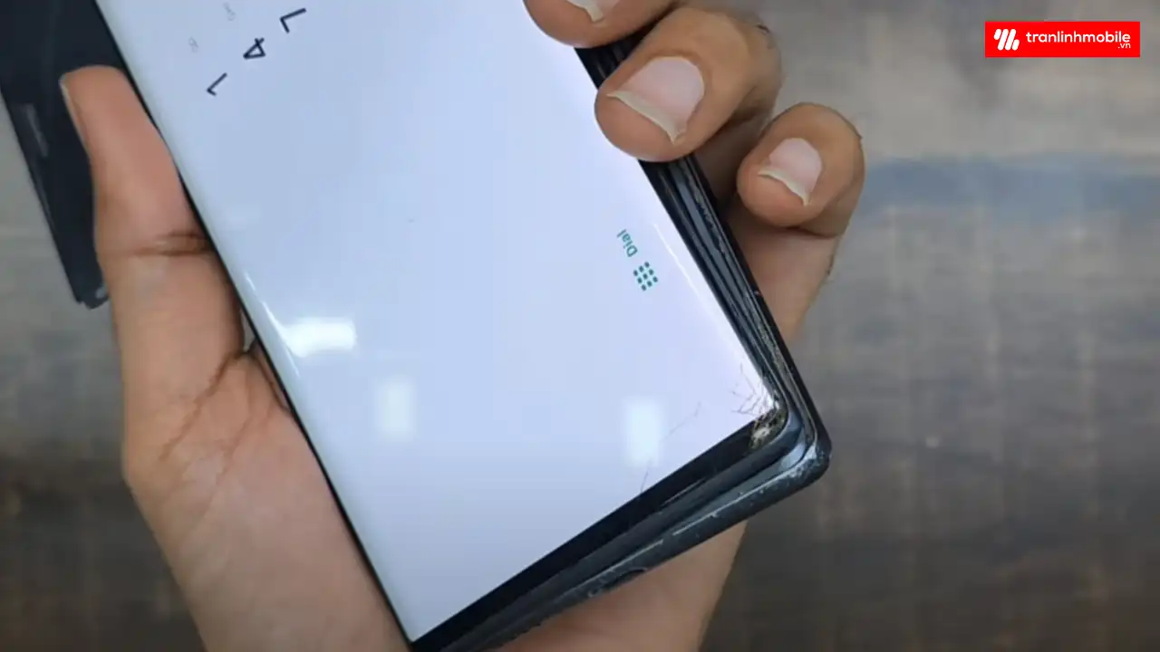 Thay ép mặt kính LG Wing chính hãng