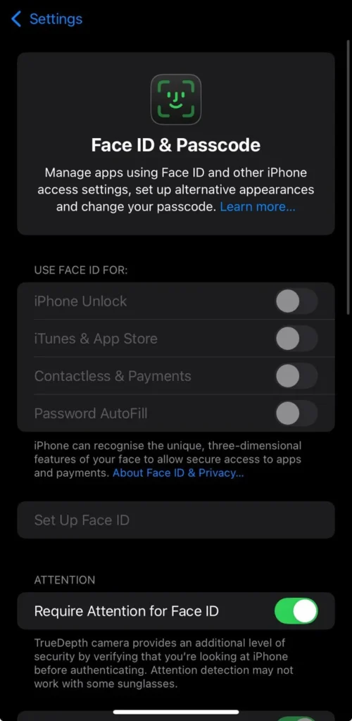Sửa Face ID iPhone 11