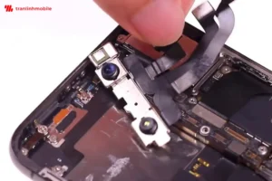 Dấu hiệu nhận biết camera trước iPhone X bị hỏng