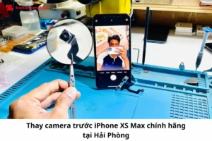 Thay camera trước iPhone XS Max chính hãng lấy ngay tại Trần Linh Mobile