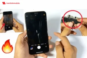 Biểu hiện cho thấy cần thay camera trước iPhone XS Max