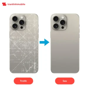 Thay kính lưng iPhone 15 Pro Max