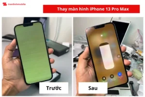 Màn hình cảm ứng của iPhone 13 Pro Max không thể sử dụng được