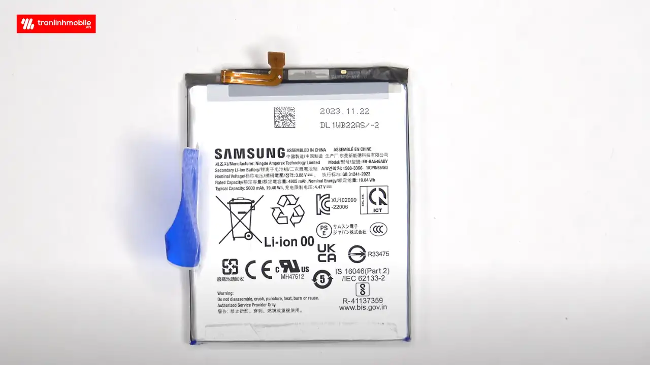 Thay pin Samsung Galaxy A25 lấy ngay tại Hải Phòng và Hà Nội