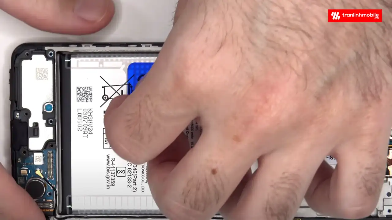 Thay pin Samsung Galaxy M55 chính hãng