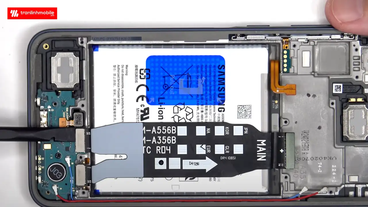 Thay chân sạc Samsung Galaxy A35 lấy ngay tại Trần Linh Mobile