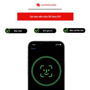 Sửa Face ID iPhone 14 là giải pháp giúp bảo vệ thiết bị và tăng giá trị khi bán lại trong tương lai 