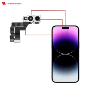 Thay camera trước iPhone 14 Pro Max khi xuất hiện tình trạng lỗi camera hoặc lỗi face ID