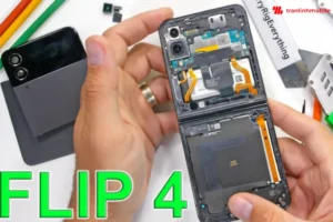 Hậu mãi ĐỘC QUYỀN khi bạn thay kính lưng Samsung Galaxy Z Flip 4 tại Trần Linh Mobile tháng 08/2025