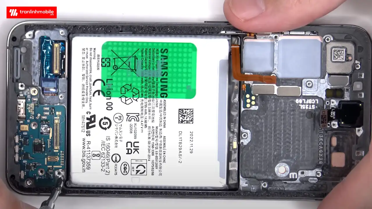 Thay Pin Samsung Galaxy S23 lấy ngay tại Hải Phòng và Hà Nội